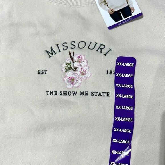 State of Mine Ladies Sweatshirt Missouri Size XXL - Picture 5 of 8